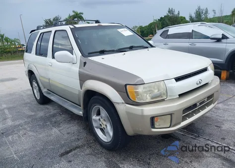 2002 Infiniti Qx4 Luxury из США, поврежденный, VIN JNRDR09X42W211659